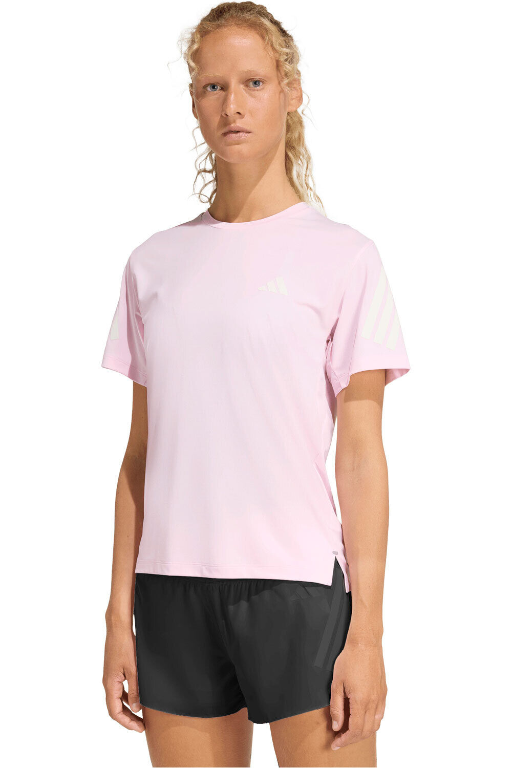 Adi365 climacool camiseta entrenamiento manga corta mujer Rosa (L)
