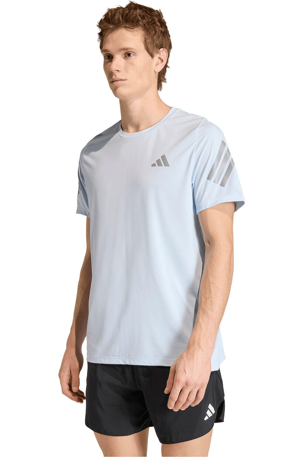 Adi365 camiseta técnica manga corta hombre Azul (XL)