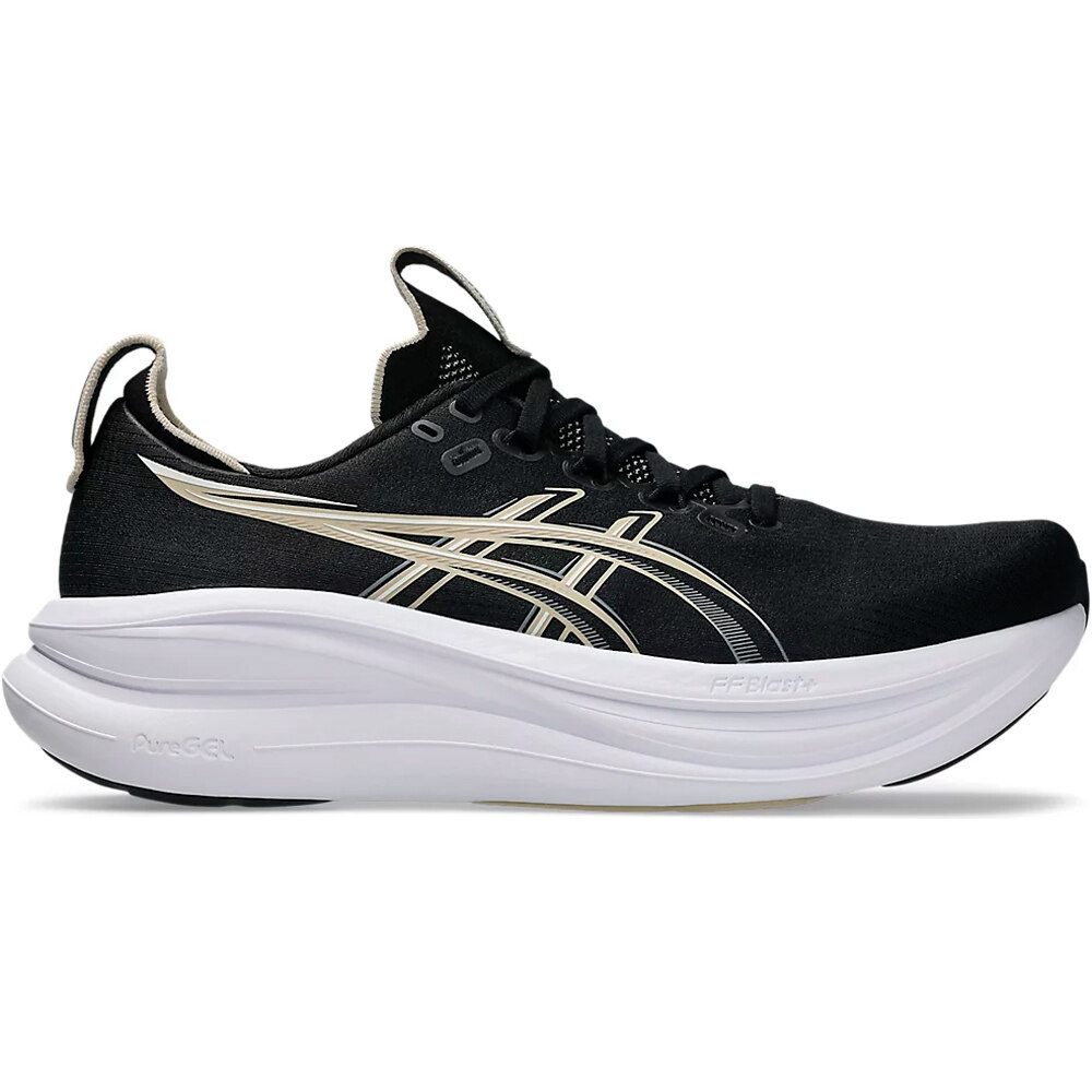 Gel-nimbus 28 zapatilla running hombre Negro (41,5)