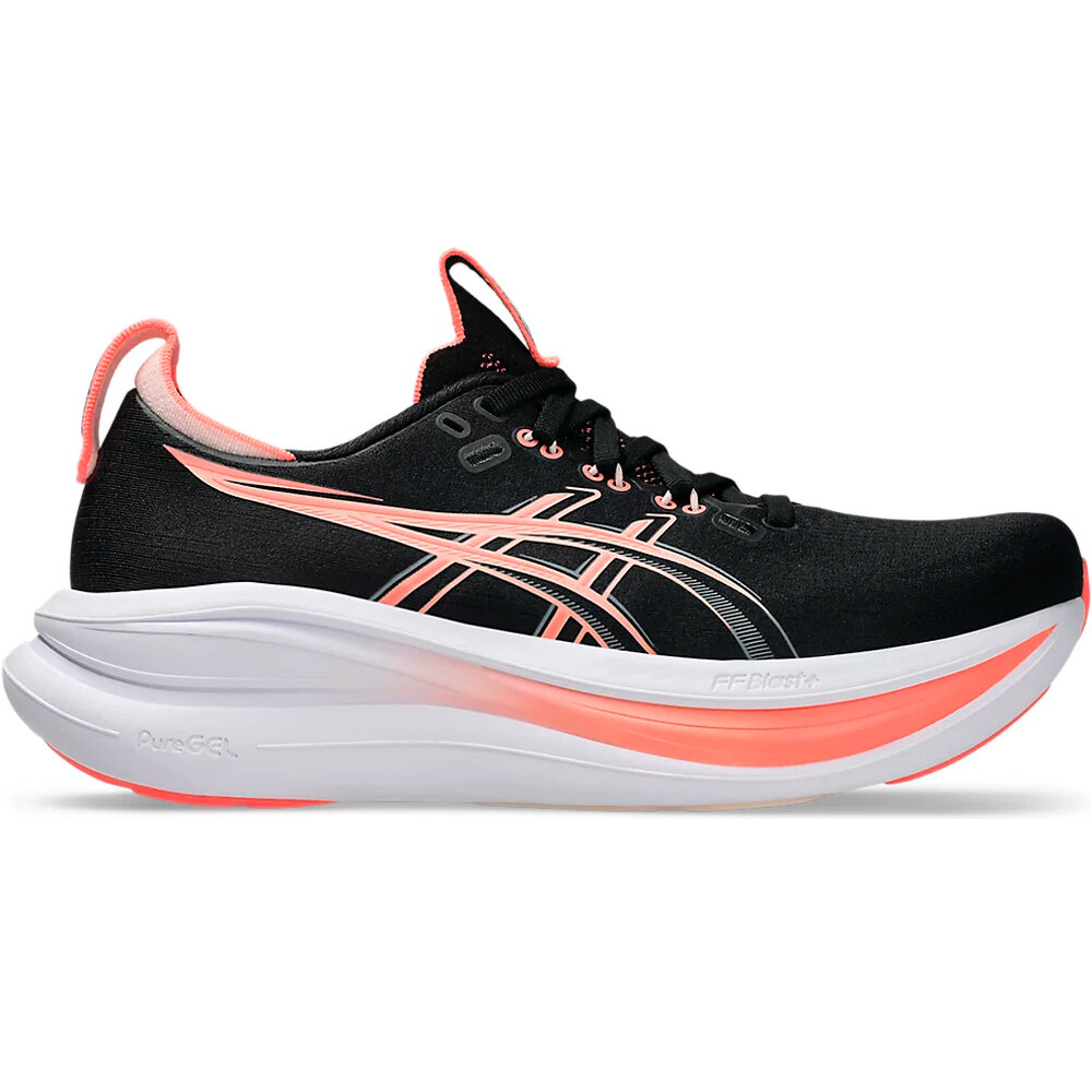 Gel-nimbus 28 zapatilla running mujer Negro (38)