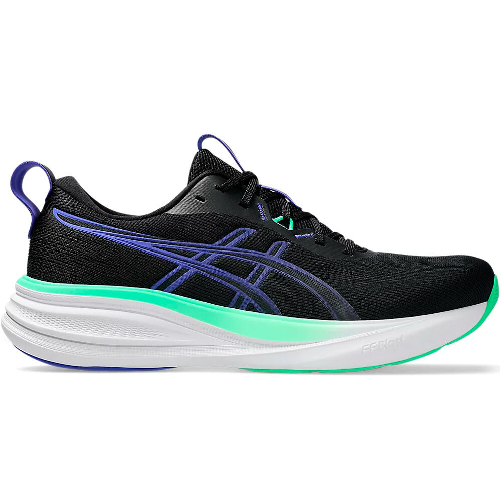 Gel-pulse 17 zapatilla running hombre Negro (43,5)