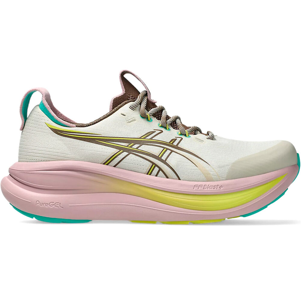 Gel-nimbus 28 tr zapatilla running mujer Beige (38)