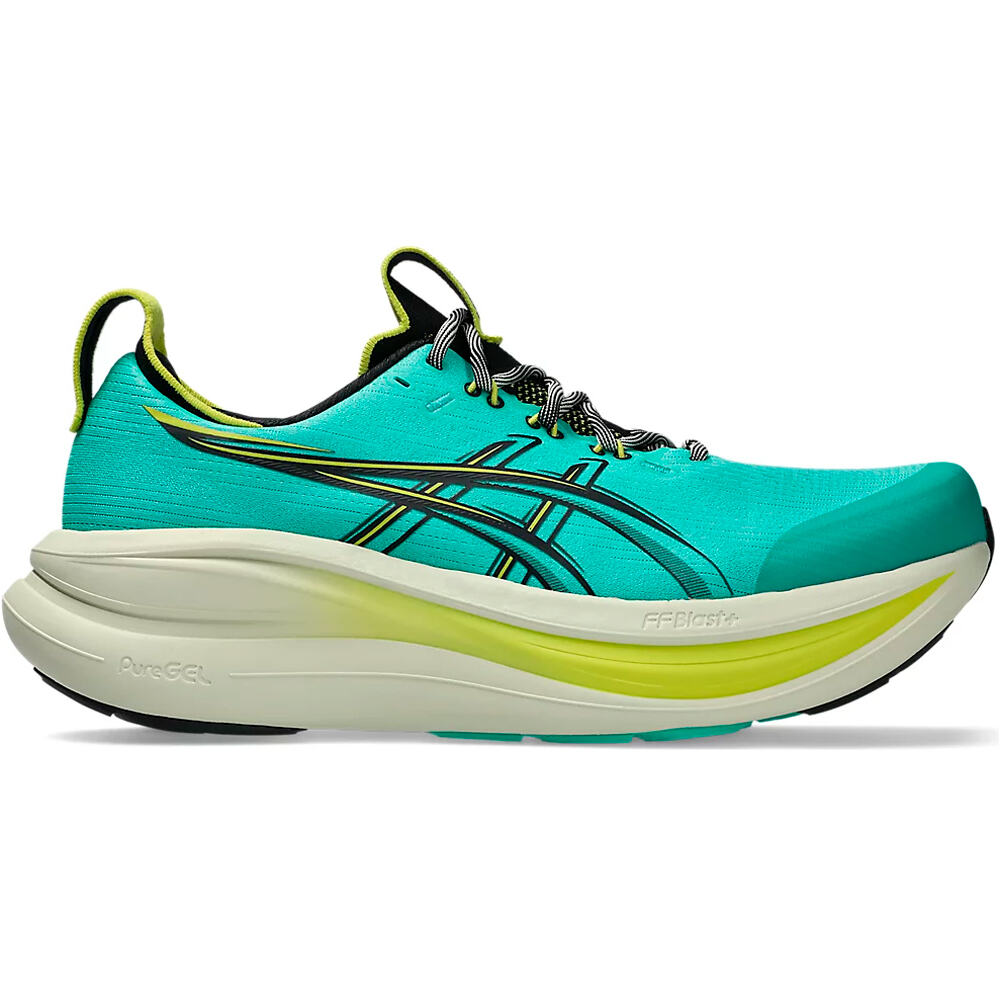 Gel-nimbus 28 tr zapatilla running hombre Verde (42)