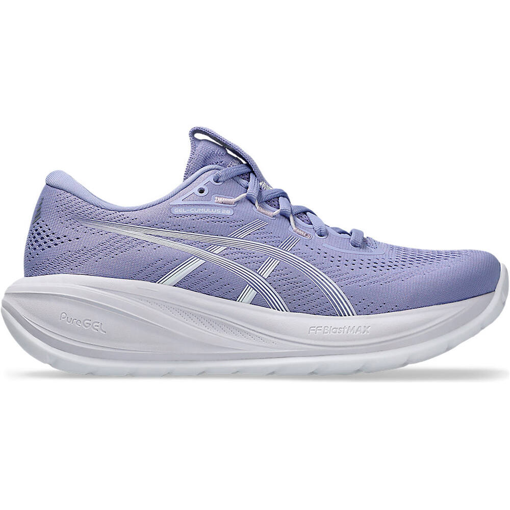 Gel-cumulus 28 zapatilla running mujer Morado (39)