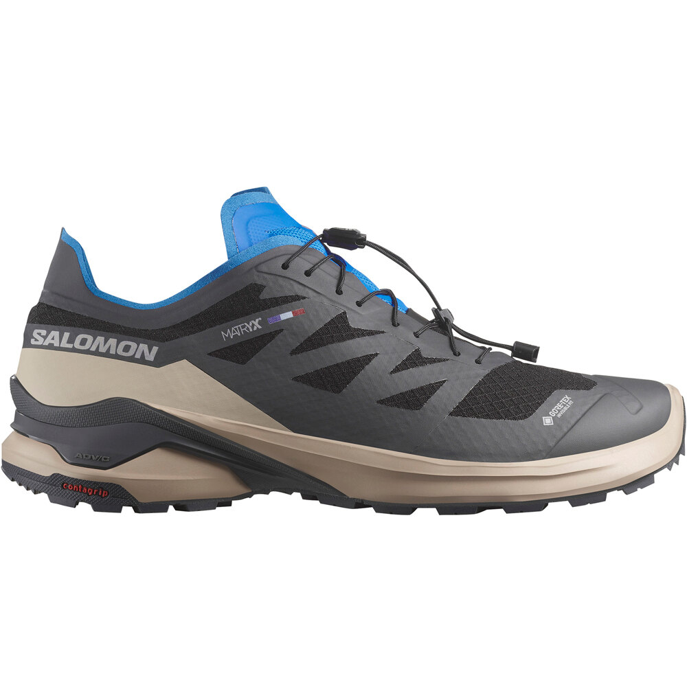 Xa meta gore-tex mif zapatillas trail hombre Negro (40)