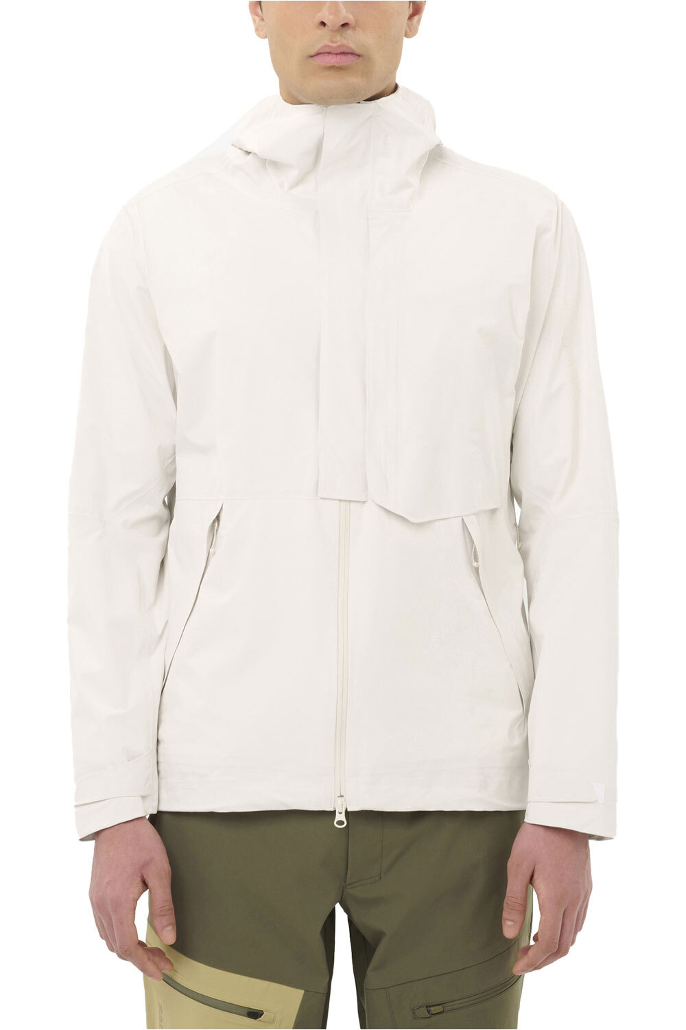 Outerpath pro 25l chaqueta impermeable hombre Blanco