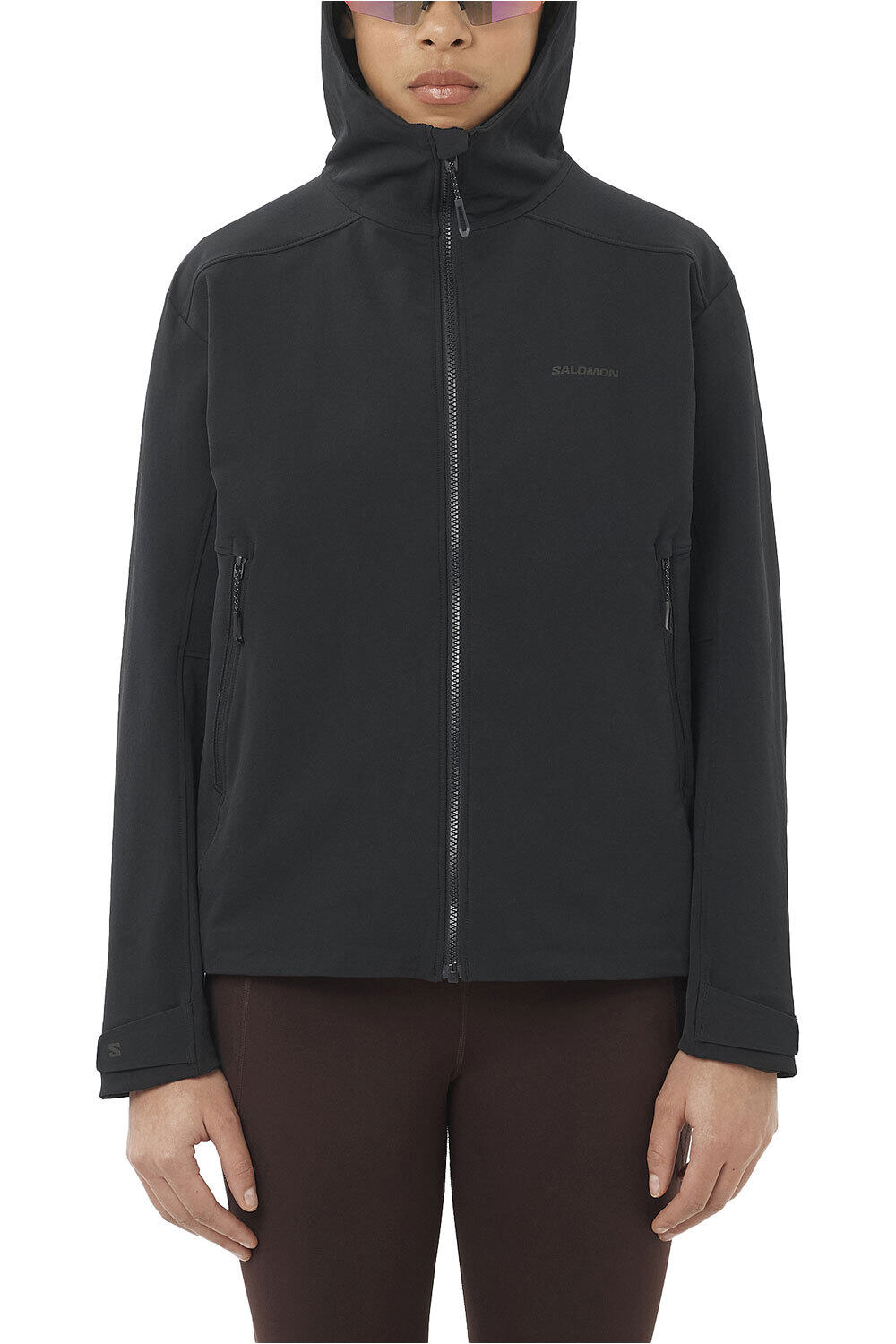 Outpeak chaqueta softshell mujer Negro (M)