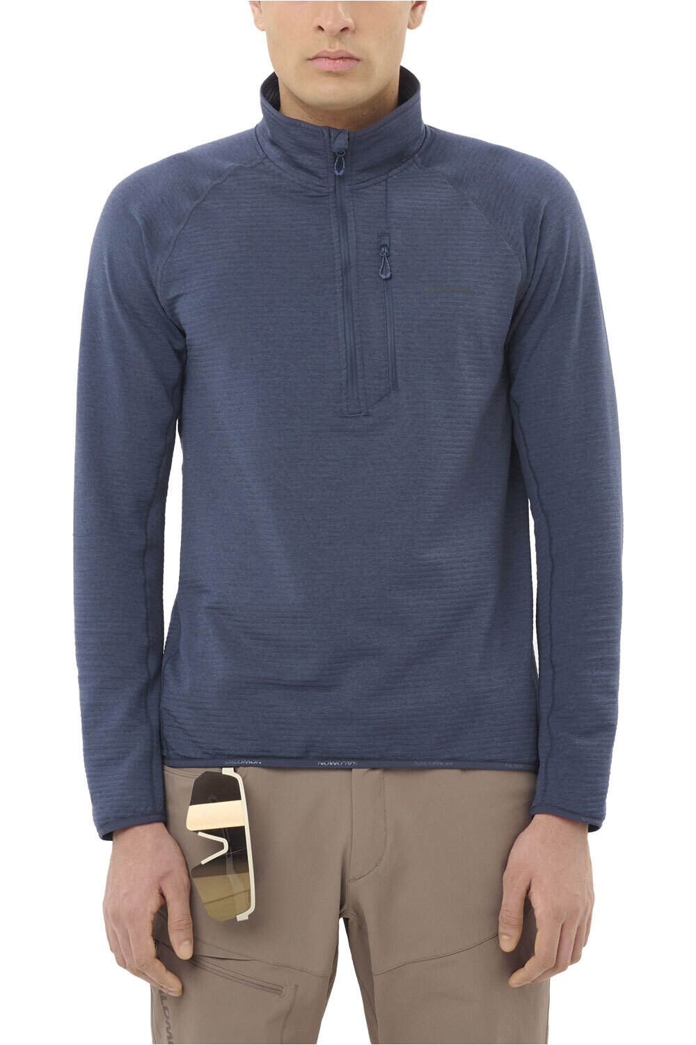 Essential lightwarm forro polar hombre Azul