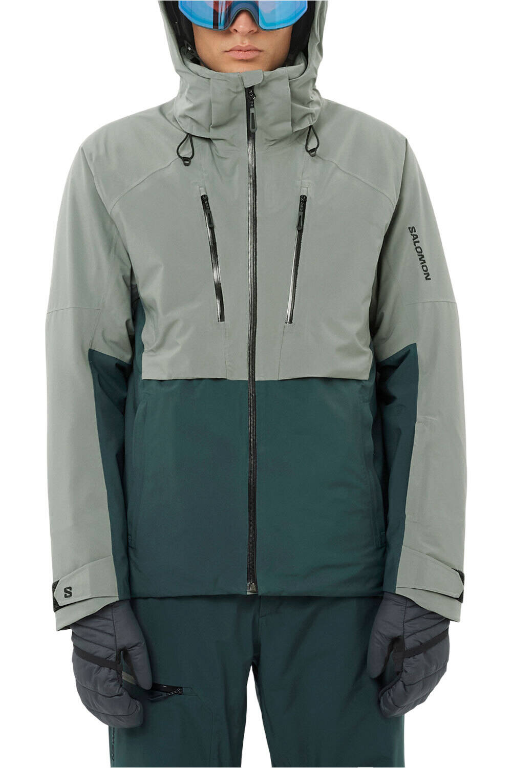 Brilliant 20 chaqueta esquĂ hombre Gris (L)