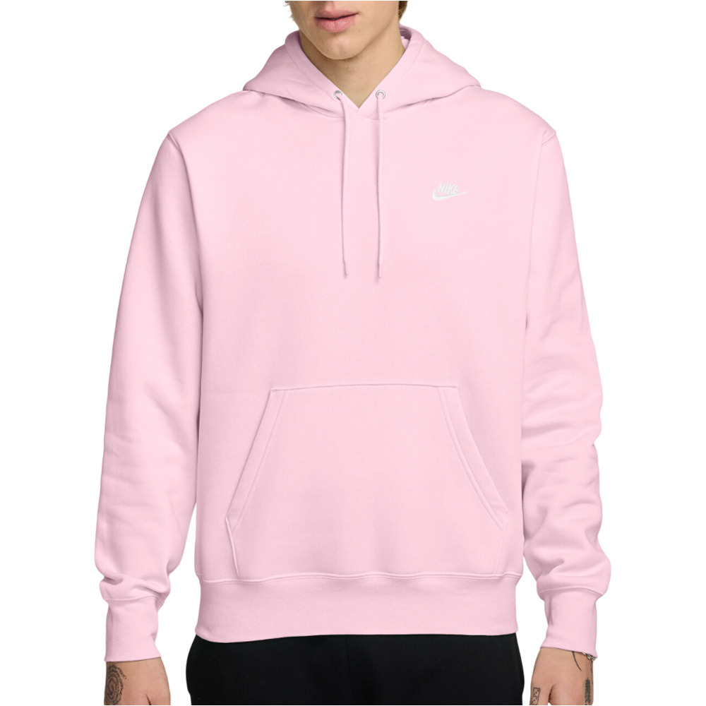 Nike club sudadera hombre Rojo (L)