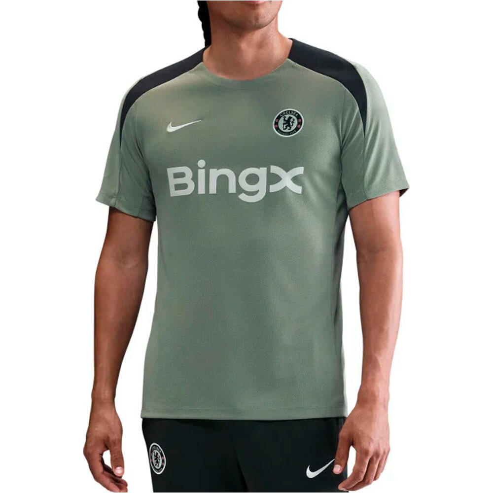 Chelsea 25/26 entrenamiento camiseta de fútbol oficiales Verde (S)