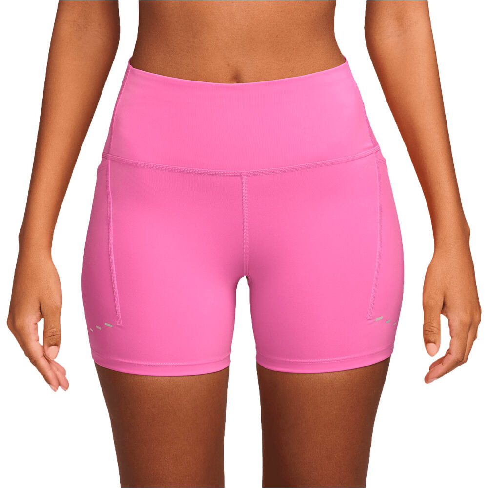 Dri-fit swift malla corta running mujer Rojo (XL)