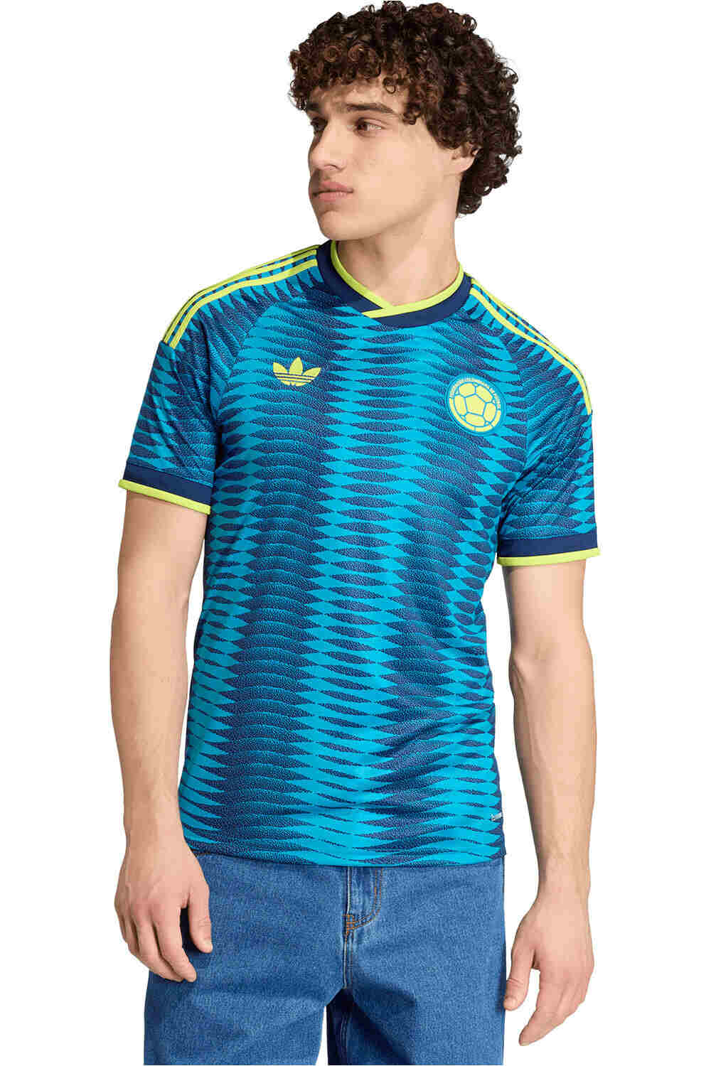 Colombia mundial 2026 segunda equipacion camiseta de fútbol oficiales (XL)