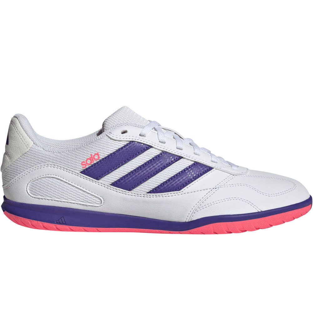Super sala iii botas fútbol sala Blanco (41 1/3)