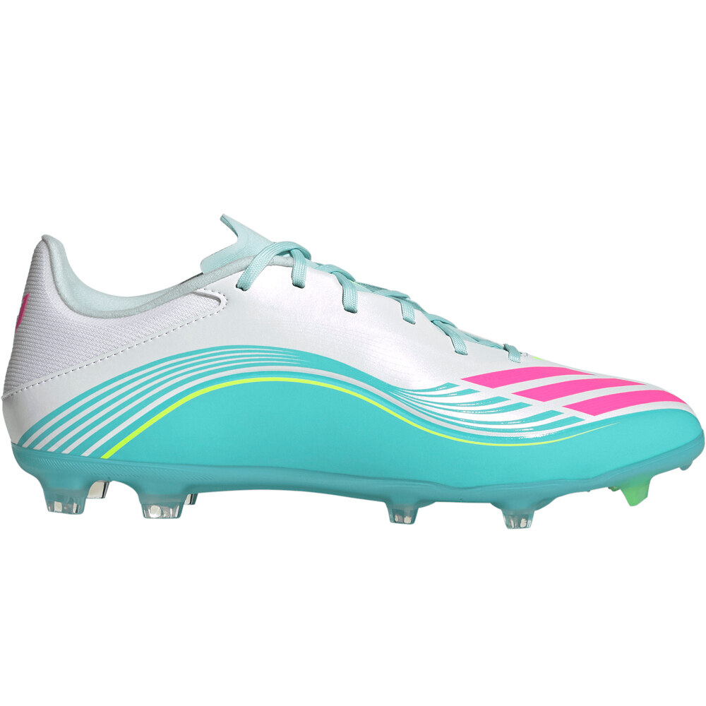 F50 league fg/mg messi botas de futbol cesped artificial Verde (44 2/3)