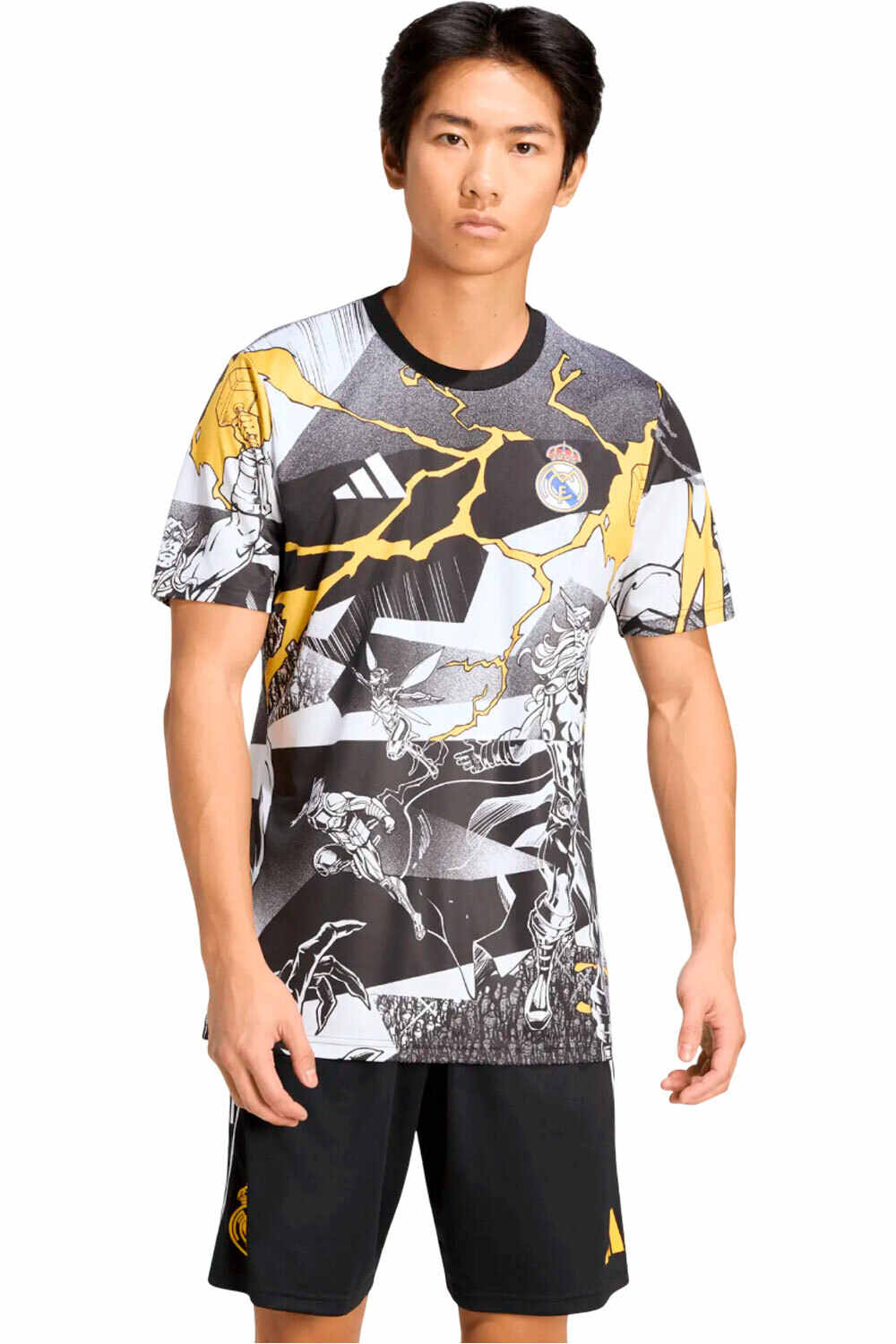 Real madrid 25/26 prematch camiseta de fútbol oficiales (S)