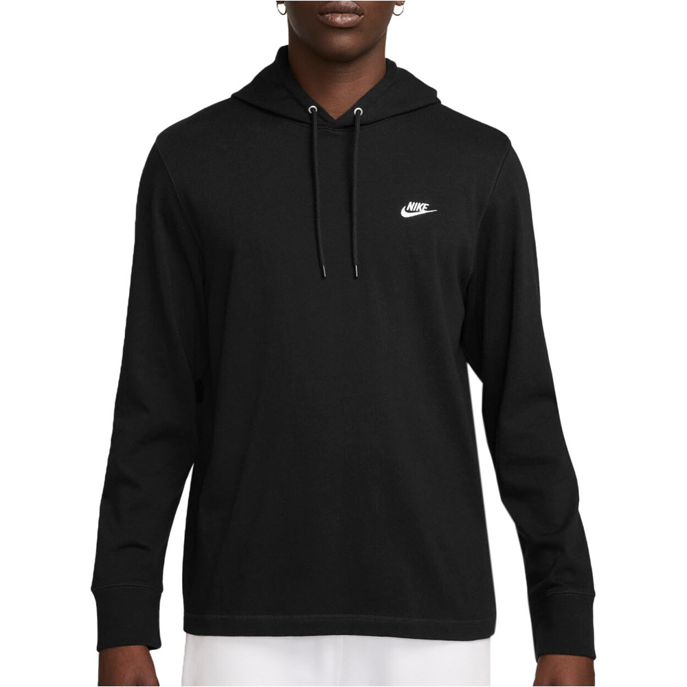 Club sudadera hombre Negro (XL)