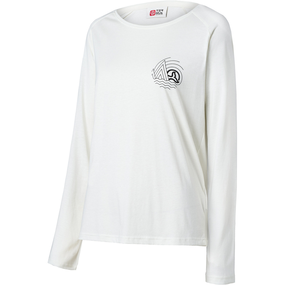Chops camiseta montaña manga larga mujer Gris (XL)