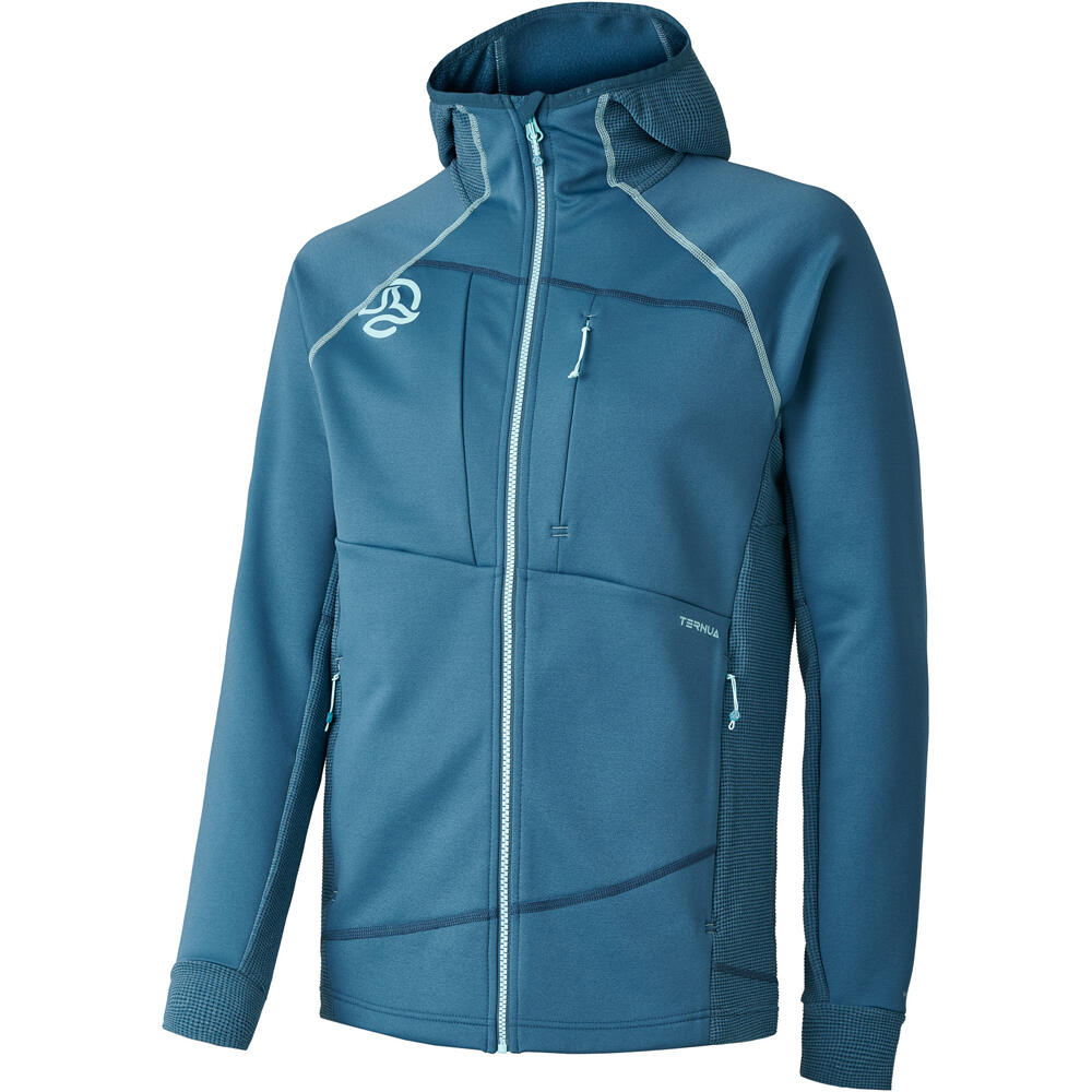 Ternua sakket 20 hood forro polar hombre