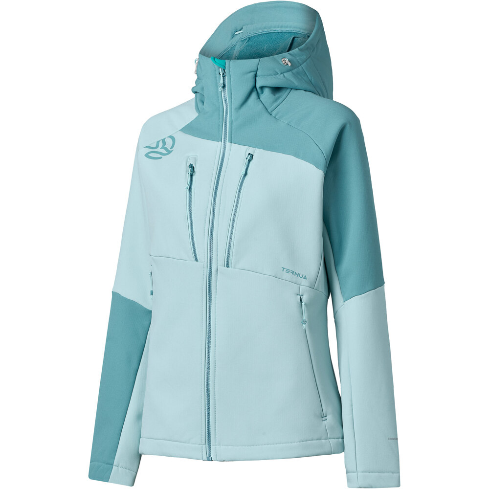 Lokkta hard chaqueta softshell mujer Verde (S)