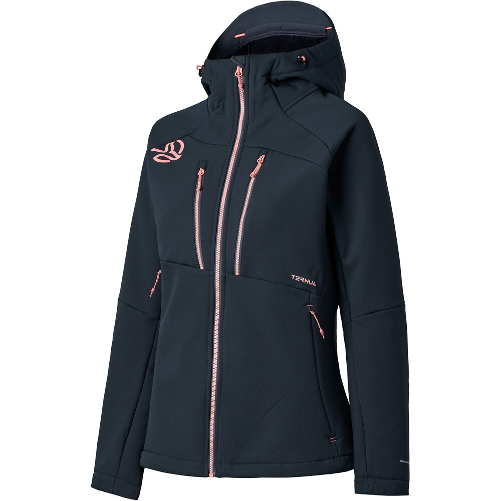 Lokkta hard chaqueta softshell mujer Gris (XXL)