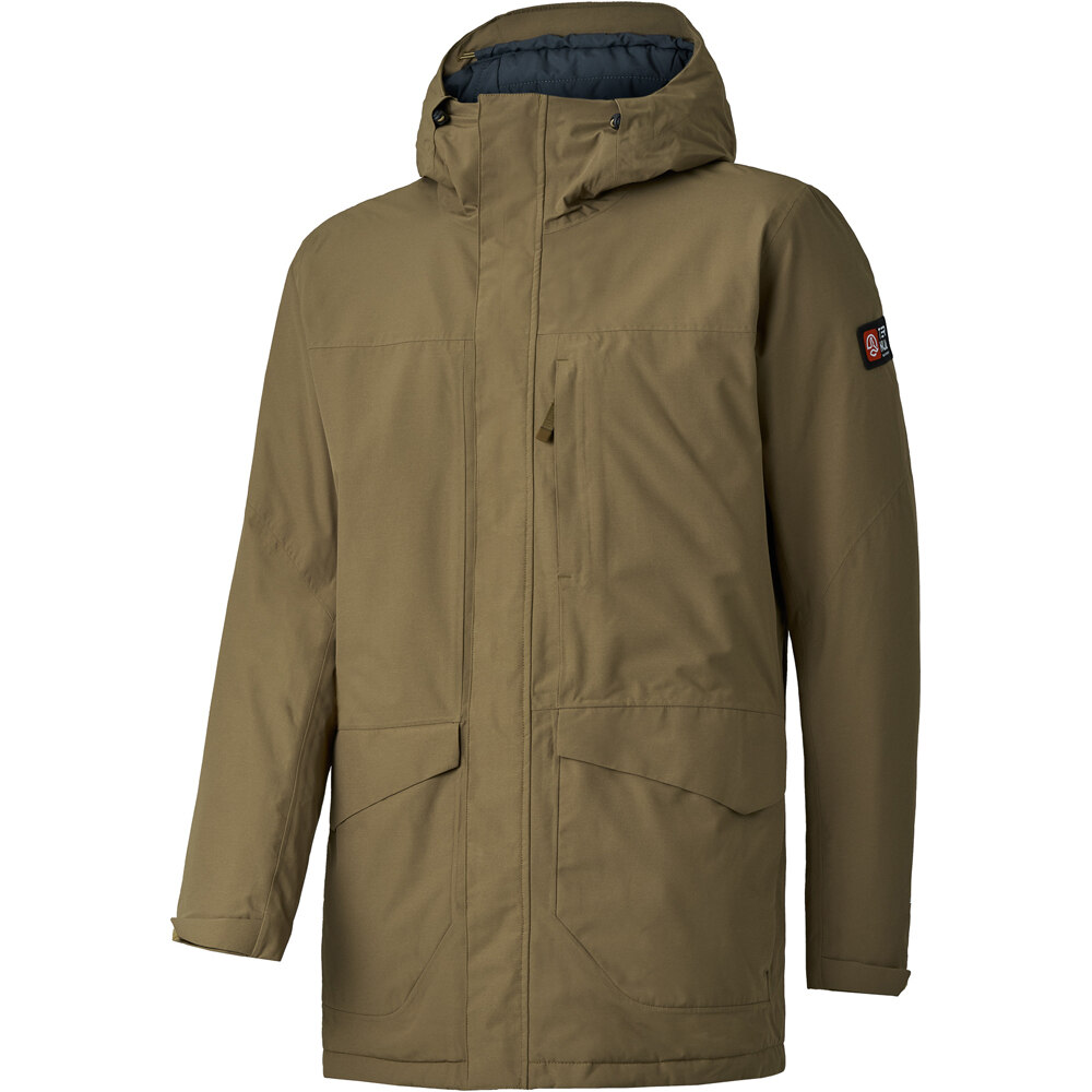 Amarok chaqueta impermeable hombre Marron (XL)