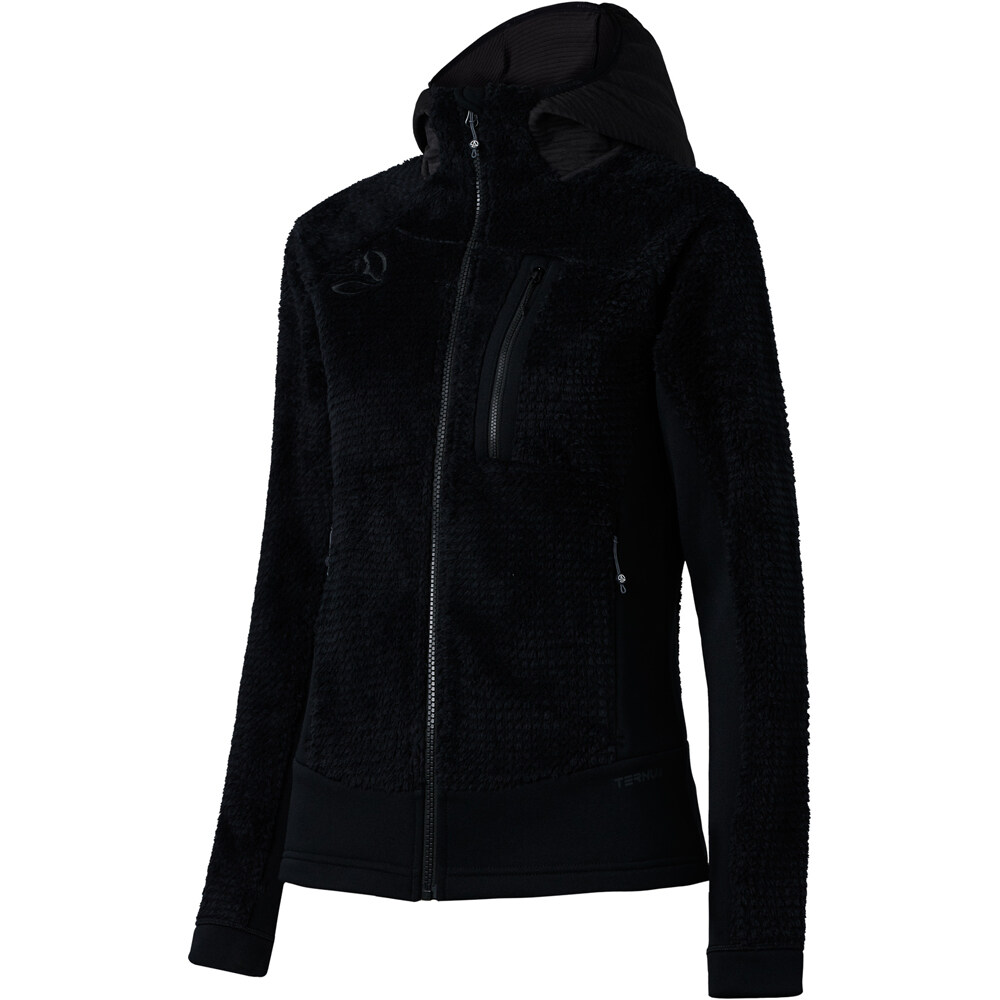 Lofter pro forro polar mujer Negro (XS)