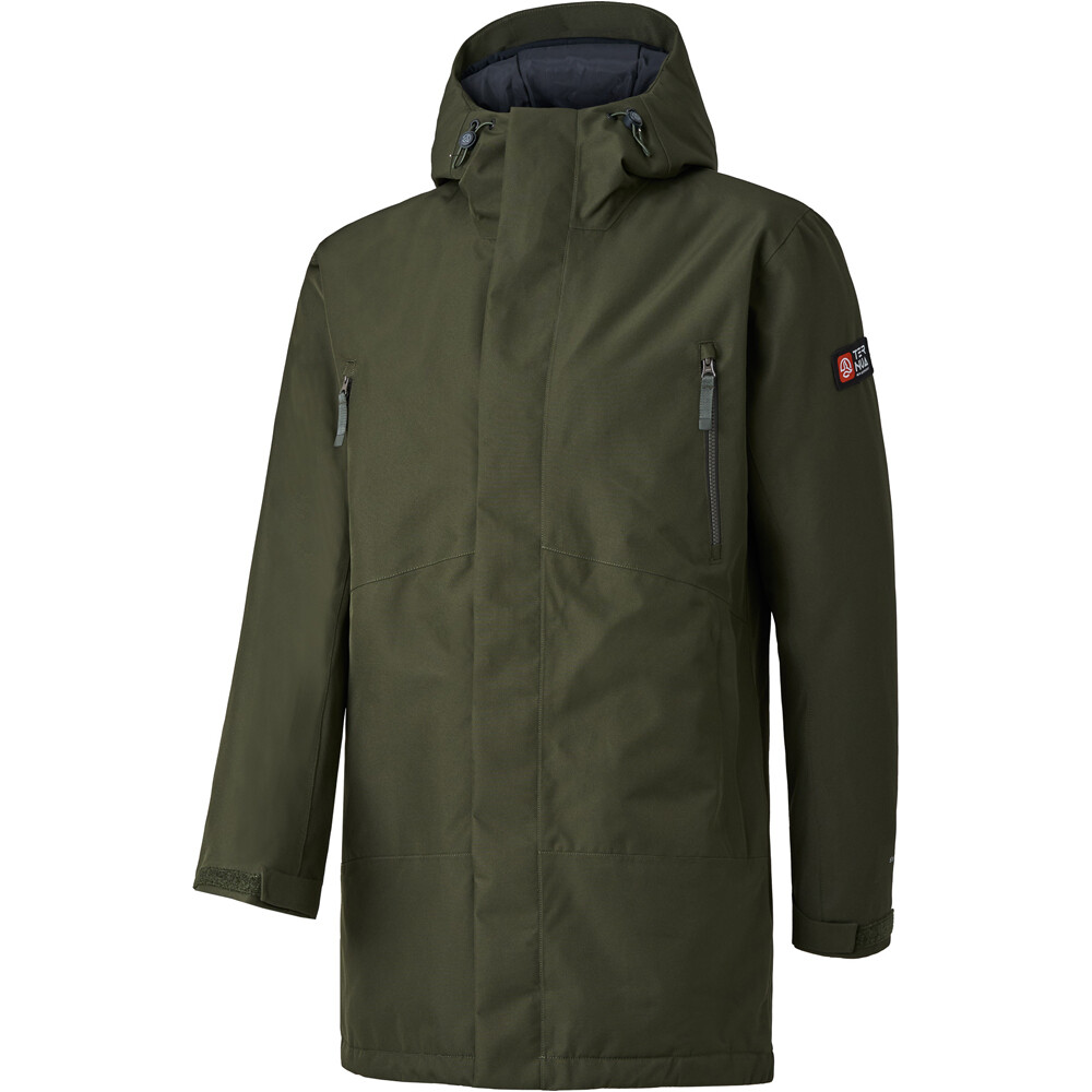 Labrador chaqueta impermeable hombre Verde (L)