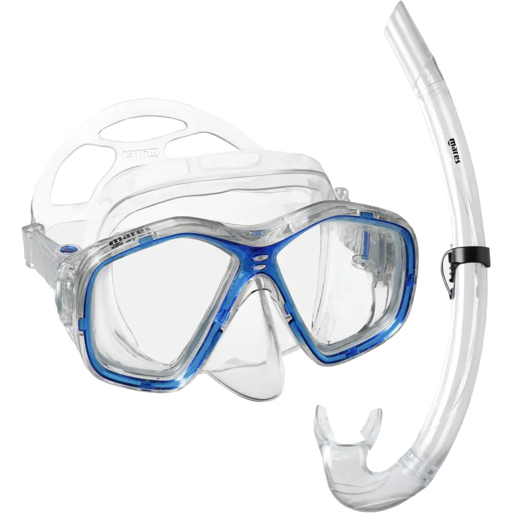 Mares combo tapu kit gafas y tubo snorkel