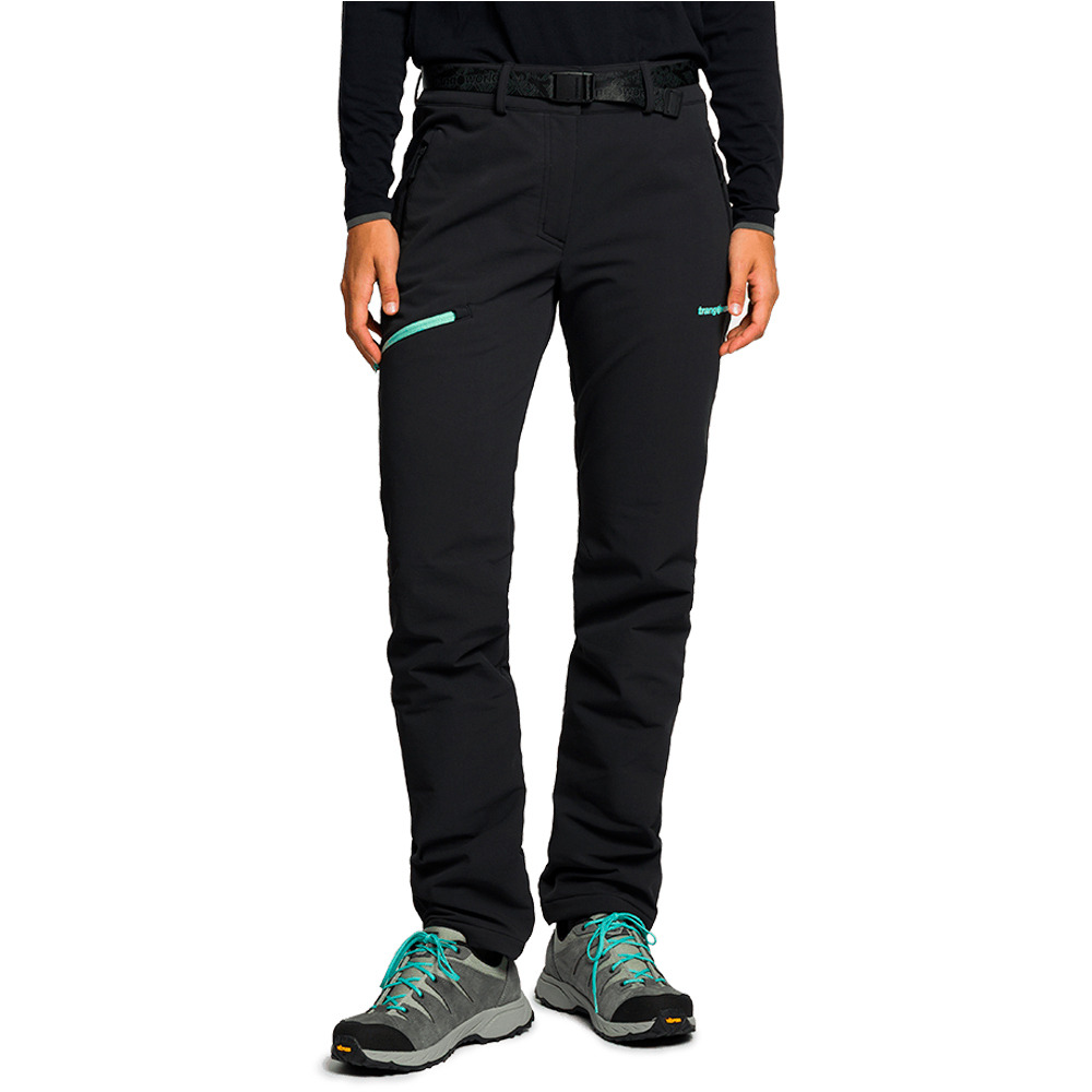Causiat pantalón montaña mujer Negro (L)