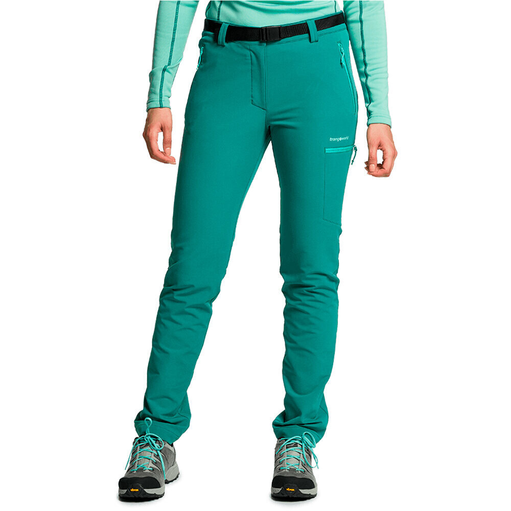 Vivier pantalón montaña mujer Verde (M)