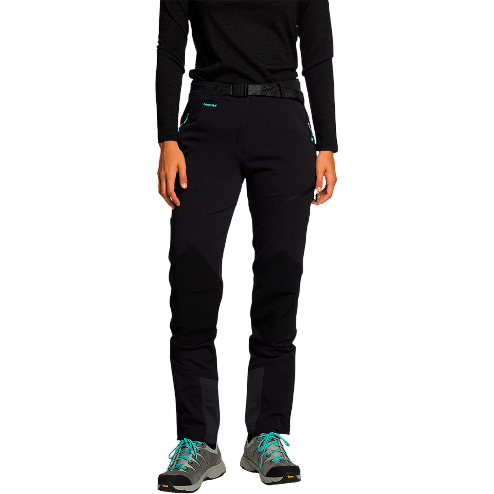 Trx2 nyl evo pantalón montaña mujer Negro (XL)