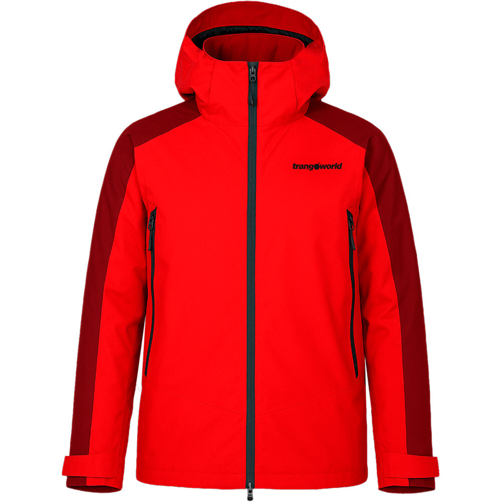 Aladren chaqueta impermeable hombre Rojo (XL)