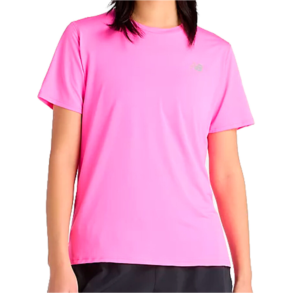 Sport essentials camiseta entrenamiento manga corta mujer Rosa (M)