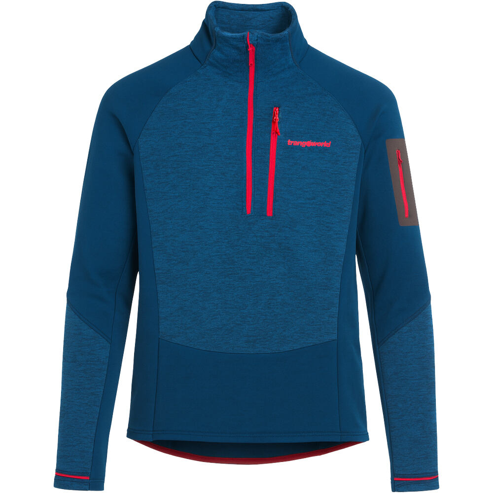Monch forro polar hombre Azul (L)