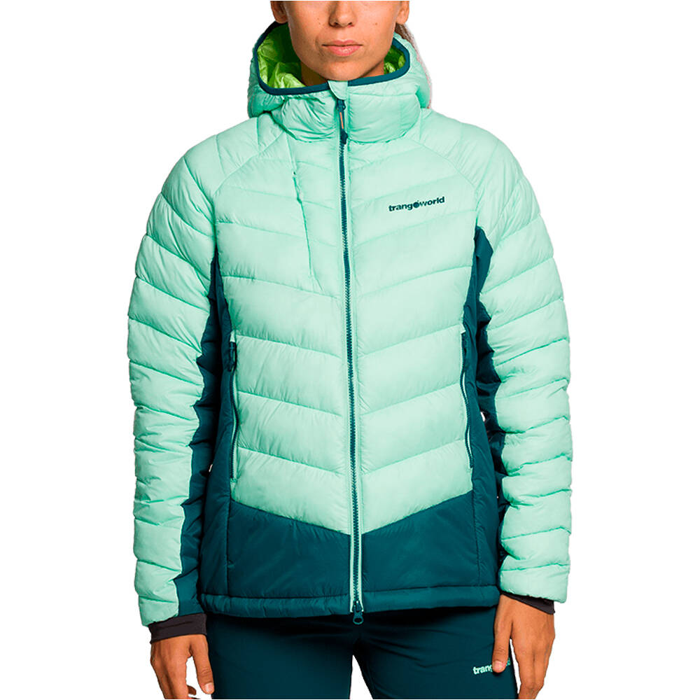 Rulhe v02 chaqueta outdoor mujer Verde (M)