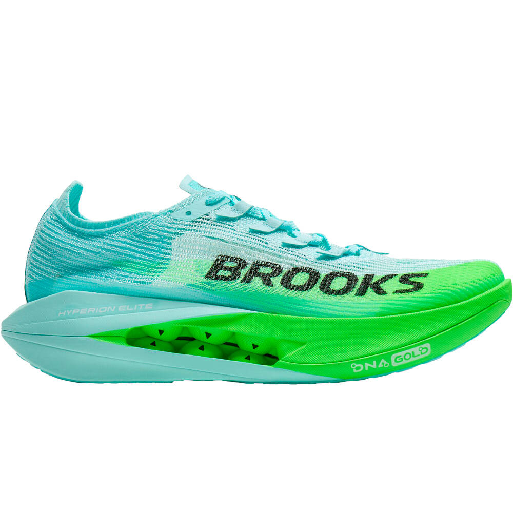 Hyperion elite 5 zapatilla running hombre Verde (40)