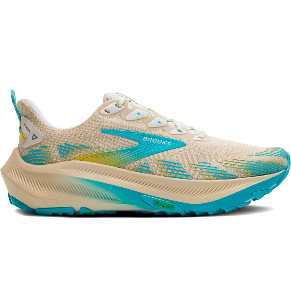 Ghost trail zapatilla running mujer Beige (38,5)