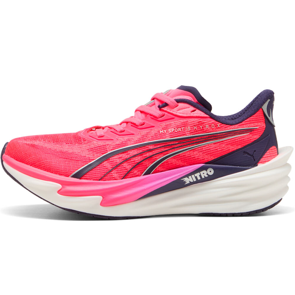 Puma deviate nitro 4 hyrox zapatilla running mujer