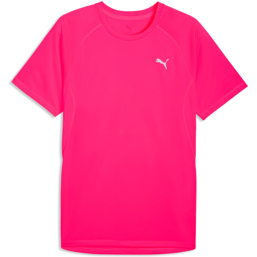 Run velocity camiseta técnica manga corta hombre Rosa (XL)