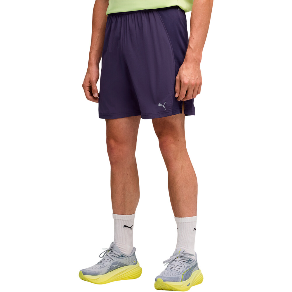 Run velocity pantaloneta técnica hombre Morado (XL)
