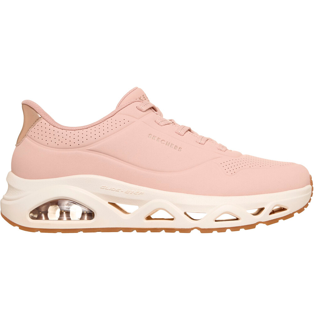 Uno glide-step zapatilla moda mujer Rosa (39)