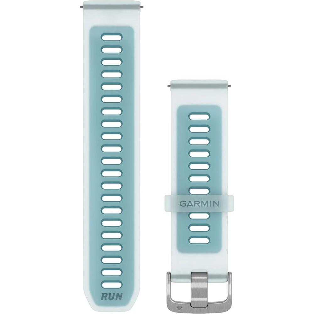 Garmin correa quick release azul/blanca 22mm correas de relojes deportivos