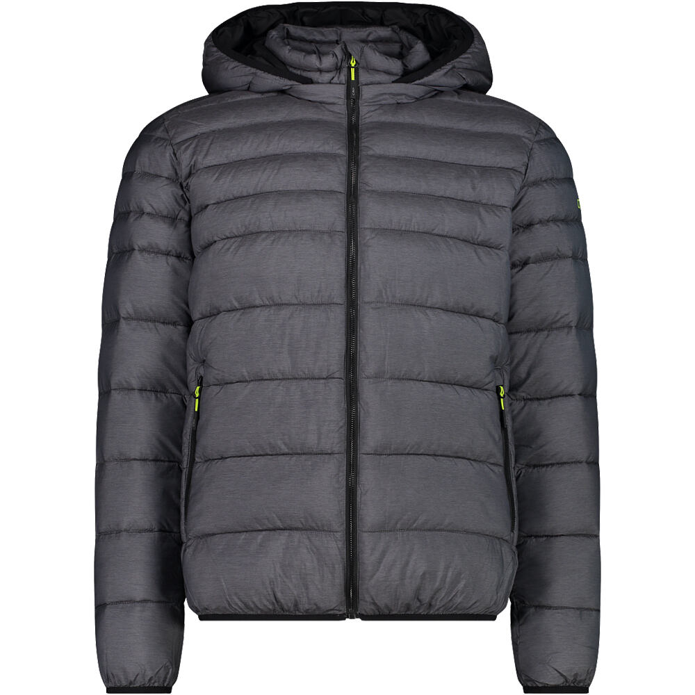 Man jacket snaps hood chaqueta outdoor hombre Gris (54)