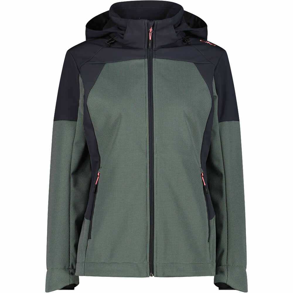 Cmp woman jacket zip hood chaqueta outdoor mujer