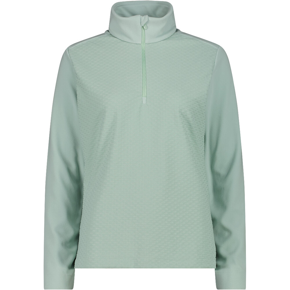 Woman sweat forro polar esquí mujer Verde (40)