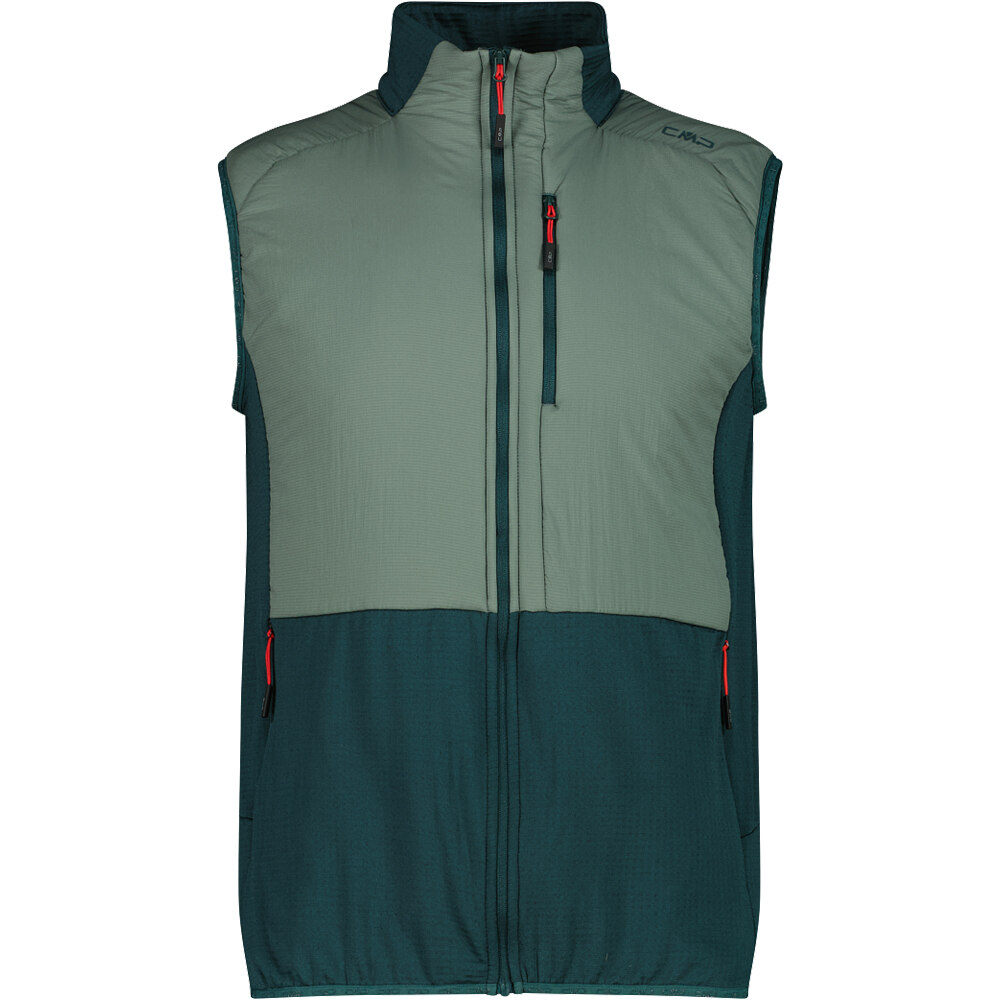 Kildar man vest hybrid chaleco outdoor hombre Verde (56)