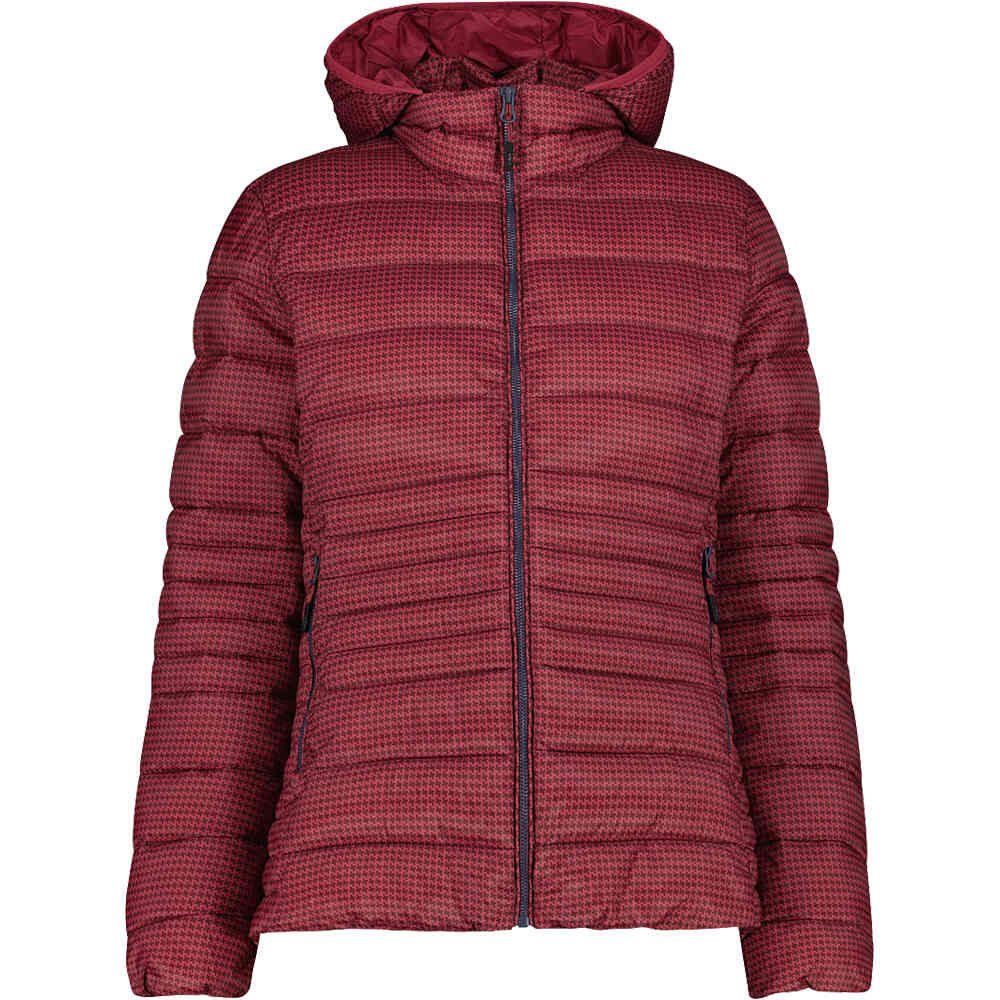 Woman jacket zip hood chaqueta outdoor mujer Rosa (46)