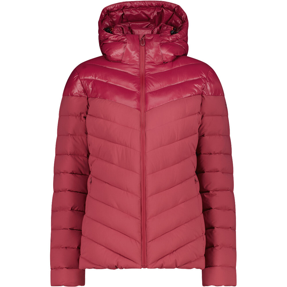 Woman jacket snaps hood chaqueta outdoor mujer Rosa (40)