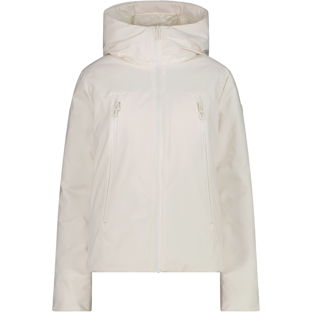 Woman jacket fix hood chaqueta outdoor mujer Beige (40)